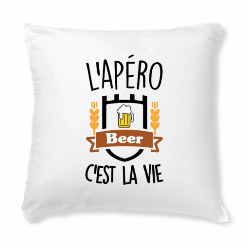 Coussin L’apero c’est la vie