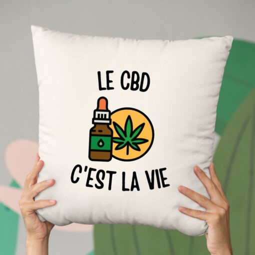 Coussin Le CBD c’est la vie