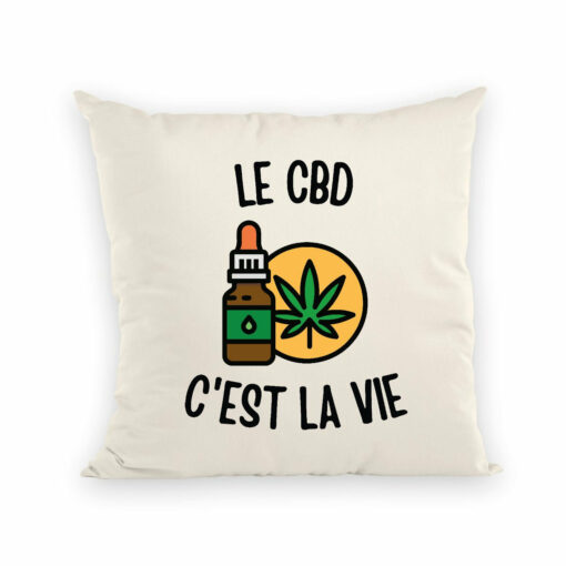 Coussin Le CBD c’est la vie