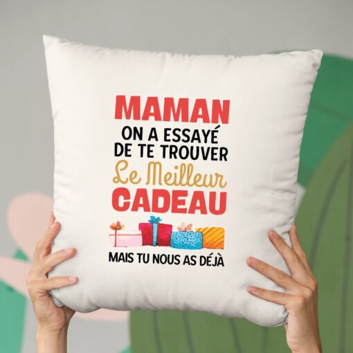 Coussin Le meilleur cadeau pour maman