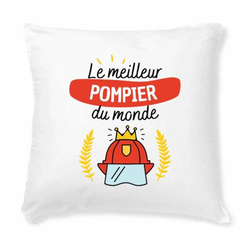 Coussin Le meilleur pompier du monde