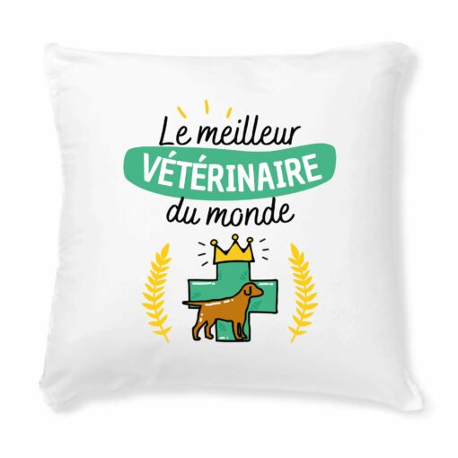 Coussin Le meilleur veterinaire du monde