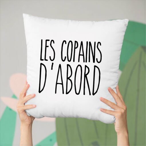 Coussin Les copains d’abord