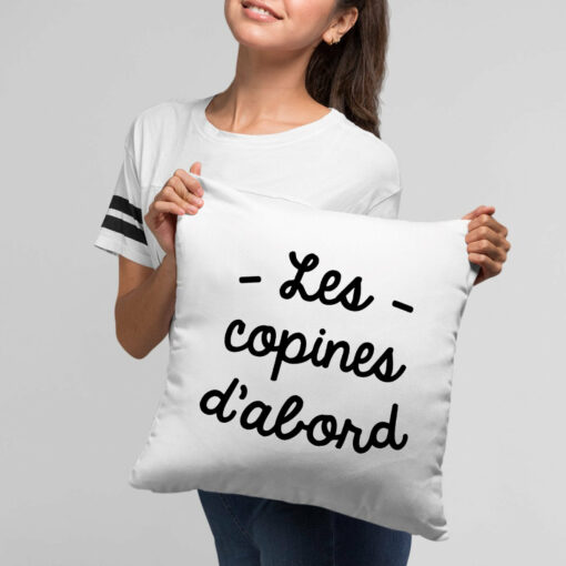 Coussin Les copines d’abord