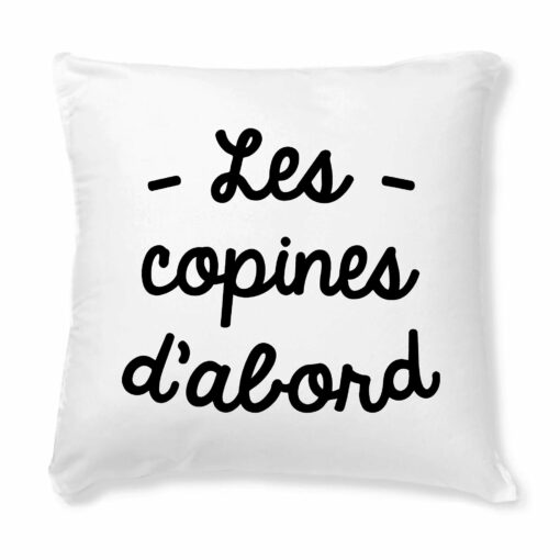 Coussin Les copines d’abord