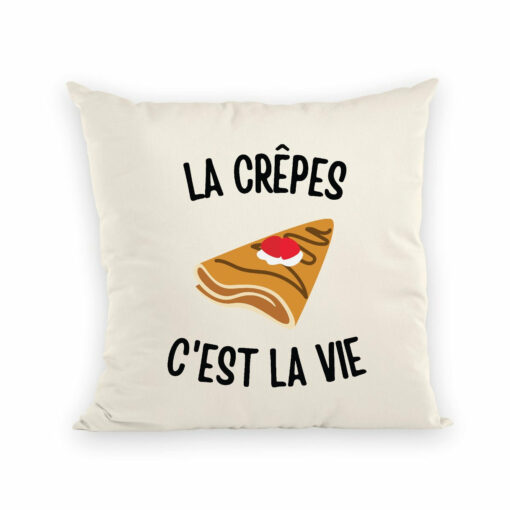 Coussin Les crepes c’est la vie