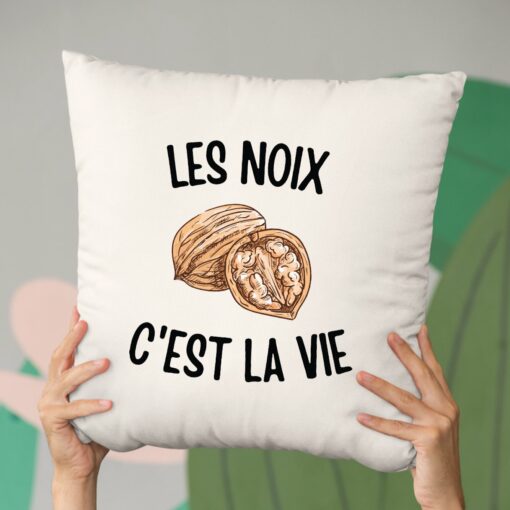 Coussin Les noix c’est la vie