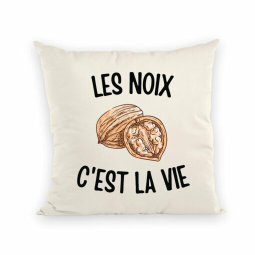 Coussin Les noix c’est la vie