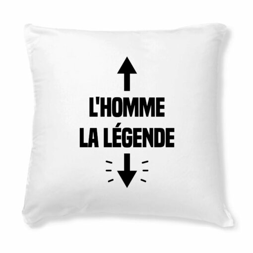 Coussin L’homme la legende