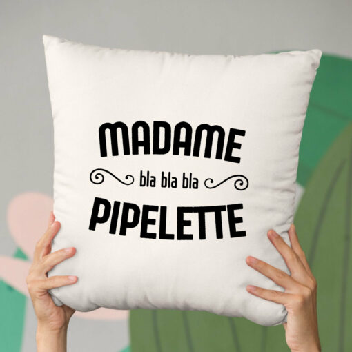 Coussin Madame pipelette