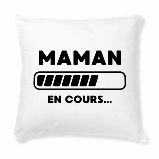 Coussin Maman en cours