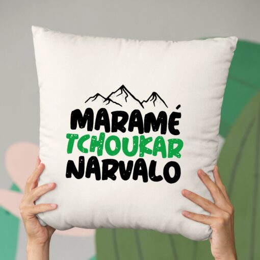 Coussin Marame tchoukar narvalo