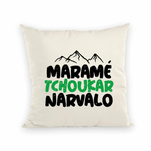 Coussin Marame tchoukar narvalo