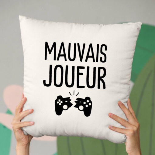 Coussin Mauvais joueur