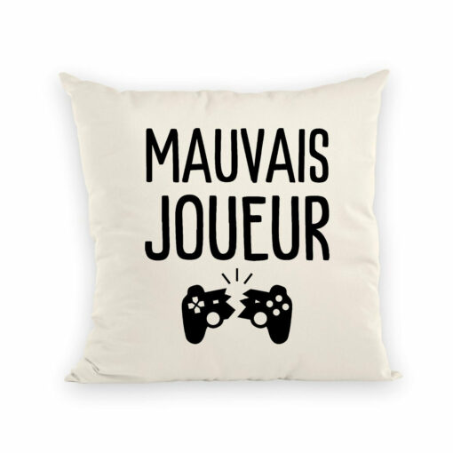 Coussin Mauvais joueur