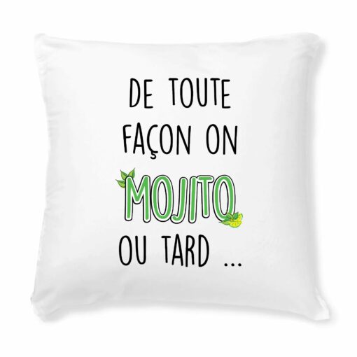 Coussin Mojito ou tard