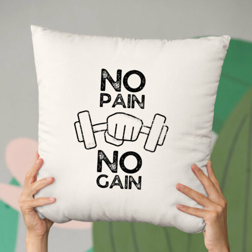 Coussin No pain no gain