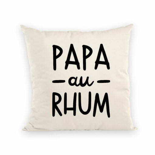 Coussin Papa au rhum