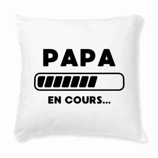 Coussin Papa en cours