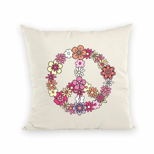 Coussin Peace and Love