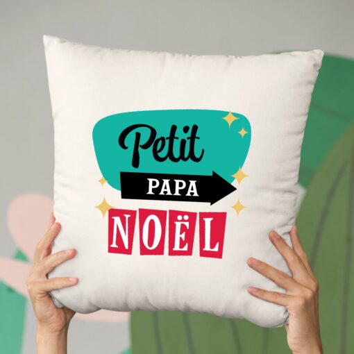 Coussin Petit Papa Noel