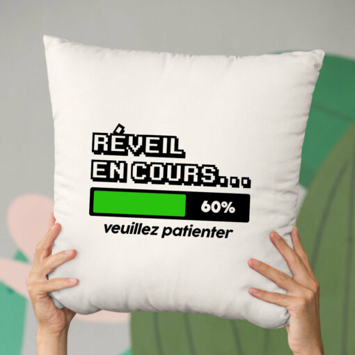 Coussin Reveil en cours