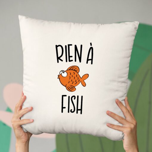 Coussin Rien a fish