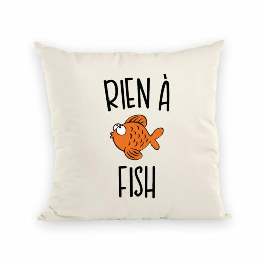 Coussin Rien a fish