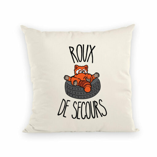 Coussin Roux de secours