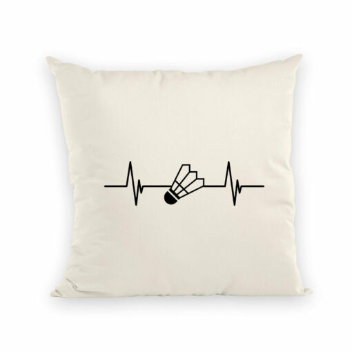 Coussin Rythme cardiaque badminton