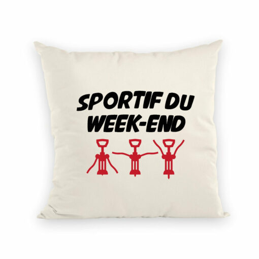 Coussin Sportif du week-end