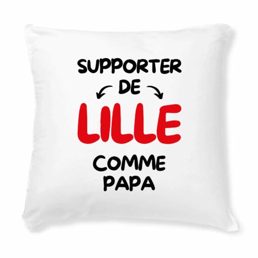 Coussin Supporter de Lille comme papa