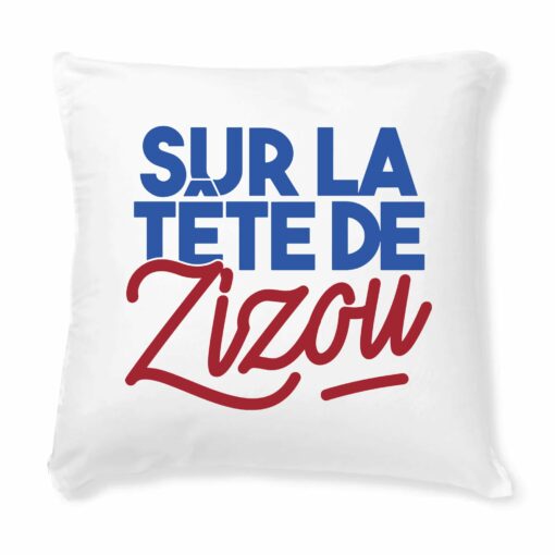 Coussin Sur la tete de Zizou