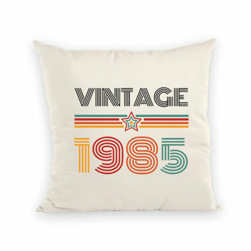 Coussin Vintage annee 1985