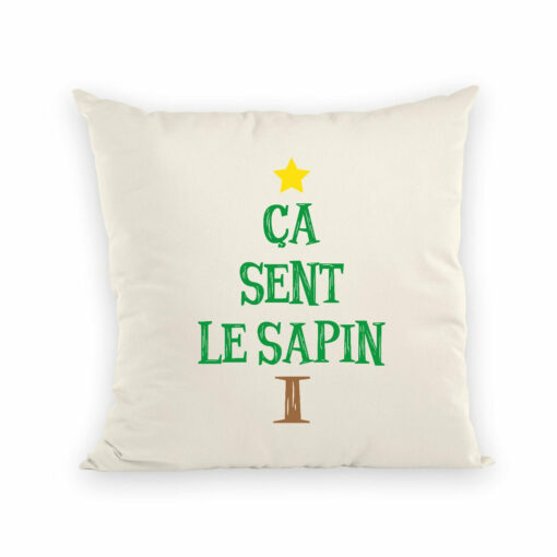 Coussin ca sent le sapin