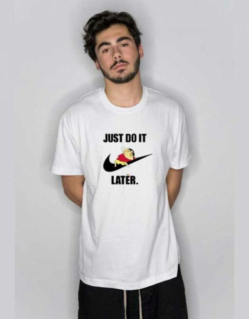 Crayon Shin Chan Just Do It  T Shirt