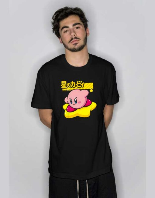 Cute Kirby Warpstar T Shirt