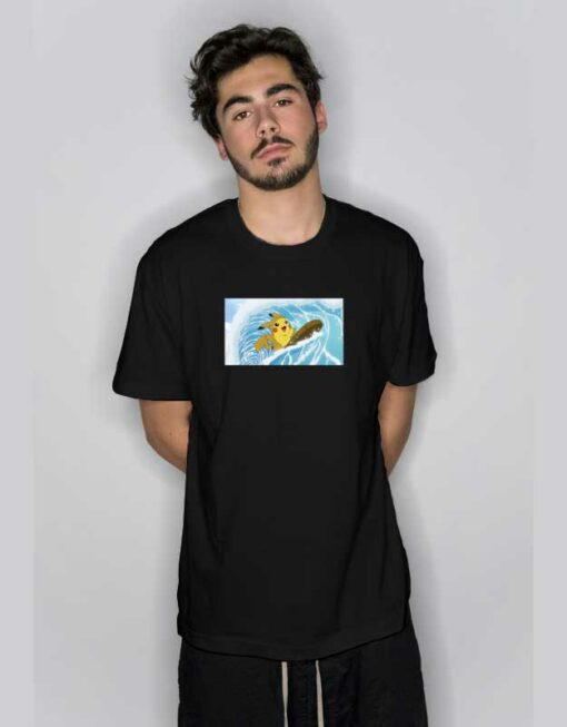 Cute Pikachu Surf T Shirt