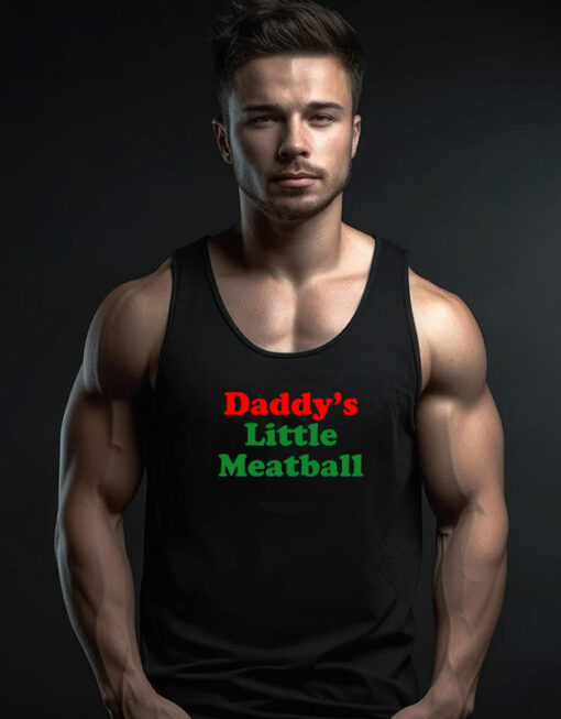 Daddy’s Little Meatball Tank Top