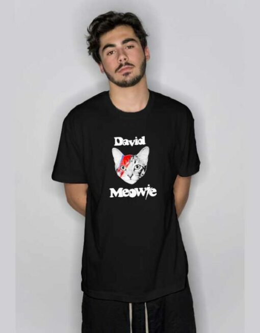 David Meowie Meme T Shirt