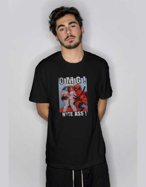 Deadpool Omg Nice Ass T Shirt