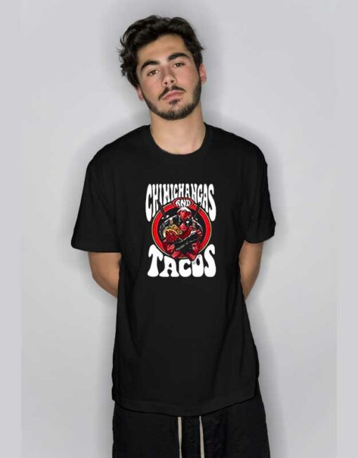 Deadpool Tacos Chimichangas T Shirt