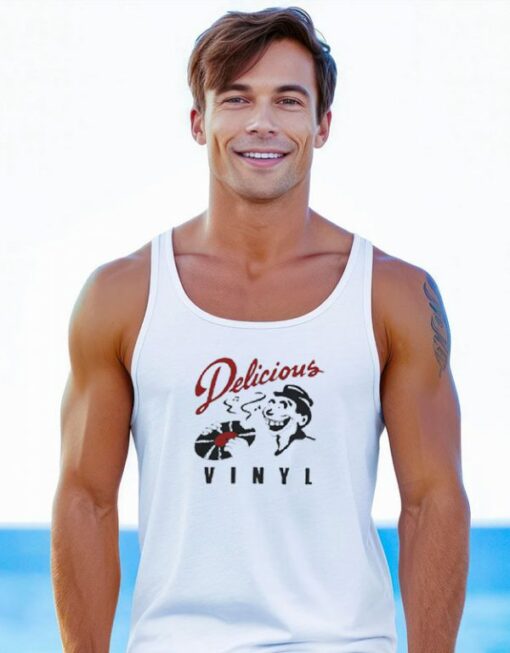 Delicious Vinyl Classic logo Tank Top