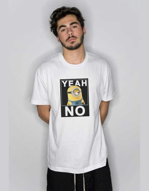 Despicable Me Minions Yeah No T Shirt