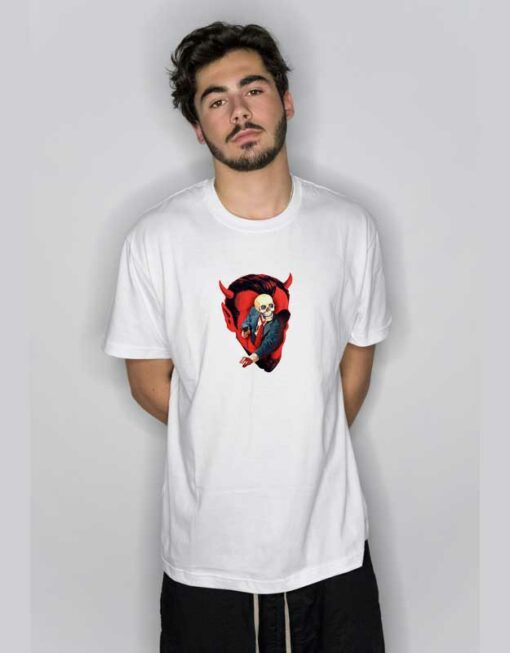 Devilhead Skullman T Shirt