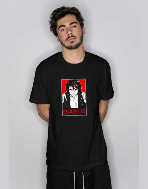 Diablo in Red Frame T Shirt