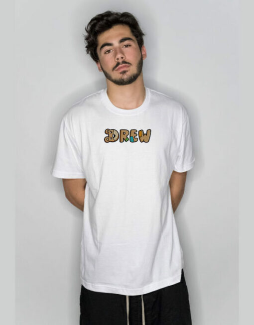 Drew House Teddy Bear Font T-Shirt