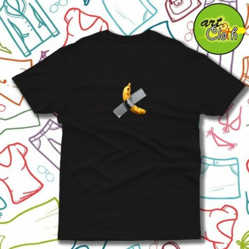 Duct Tape Banana Art T-Shirt