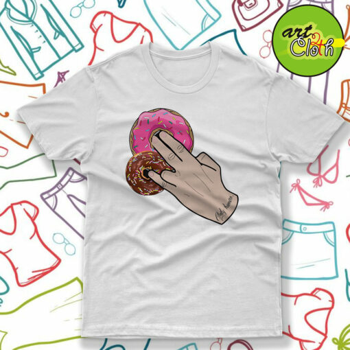 Dunkin Donuts Only Human Hand T-Shirt