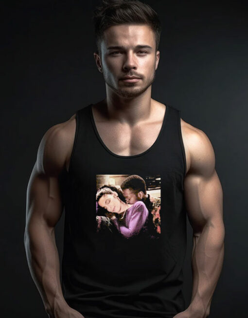 Dwayne And Whitley Photoshoot Retro Tank Top